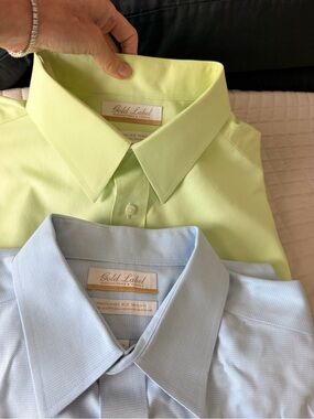 Men's Dress Shirt - Light Green